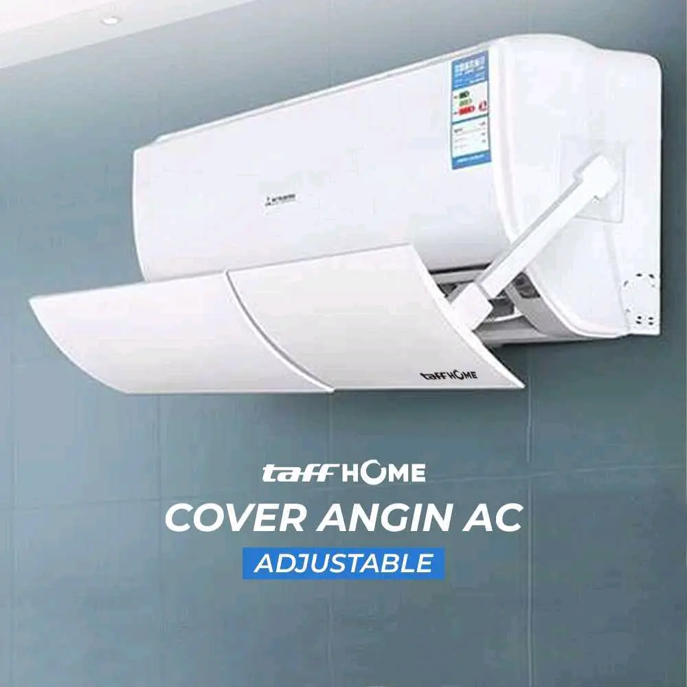 TaffHOME Cover Angin AC Adjustable Windshield Deflector WB588 untuk Perlindungan Udara yang Efektif
