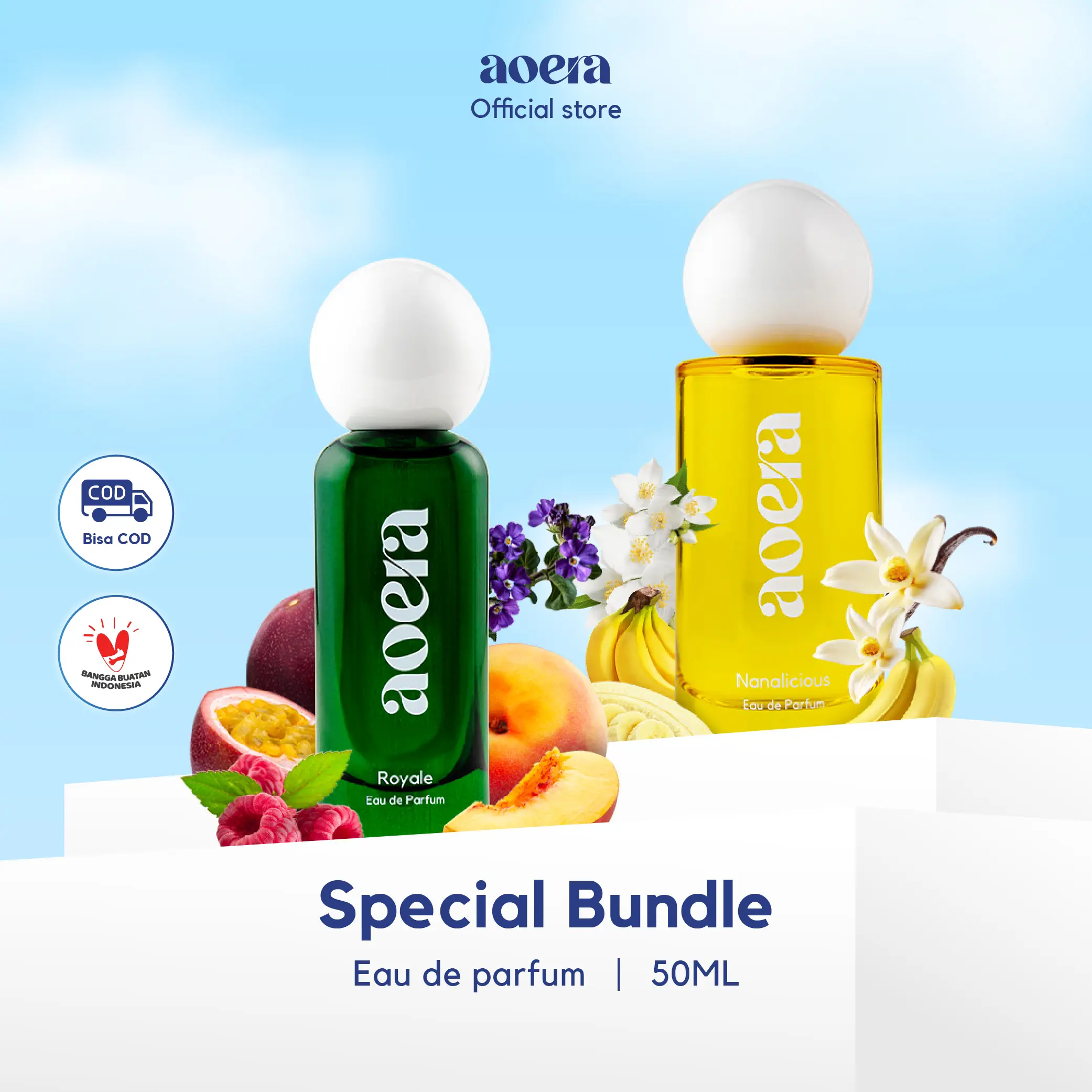 Aoera - Promo Bundle Z Series X Fruity Series Eau De Parfum 50ML Aoera - Promo Bundle Z Series X Fruity Series Eau De Parfum 50ML