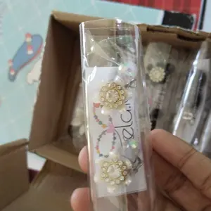 [Aseela] Anting Jepit Klip Fashion Bunga(beli 5 free 1) Elegan Earrings
