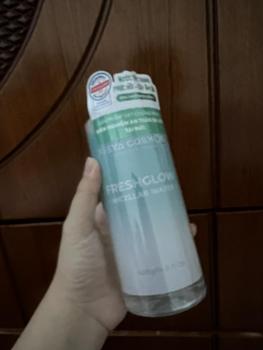Product Review of [Live] Nước Tẩy Trang Phục Hồi, Cấp Ẩm - Freya Cosmos FreshGlow Micellar Water -  Mỹ Phẩm Trang Điểm Cosmetic from H**x 0