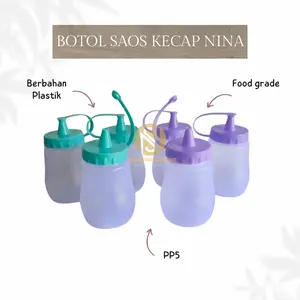 Botol saos kecap Nina 300ml/Botol mayonaise/Botol  kecap