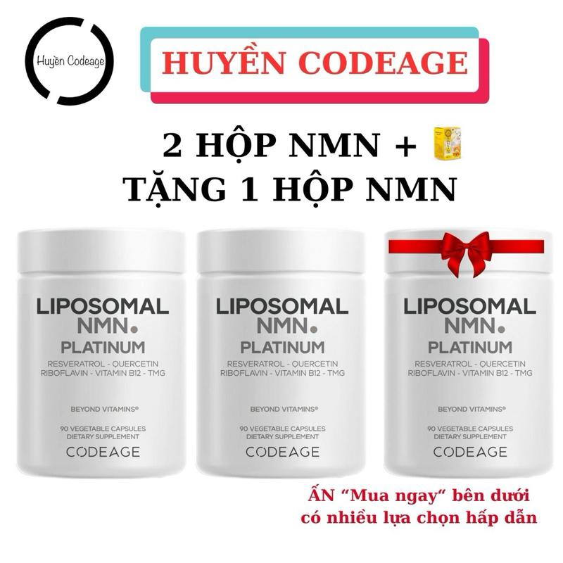    NMN- Giá Tốt   Viên uống NMN Liposomal NMN Platinum Codeage 90 viên - Bảo vệ sức khoẻ - Huyền Codeage 