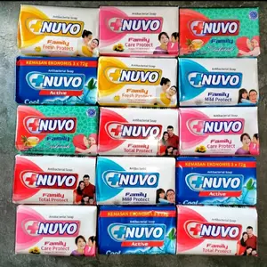 ISI 8 PCS NUVO FAMILY SABUN MANDI NUVO BATANG
