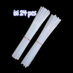 Paket Hemat Lem Bakar Kecil 1 Lusin dan 2 Lusin/Lem tembak panjang 30cm/Lem Bakar