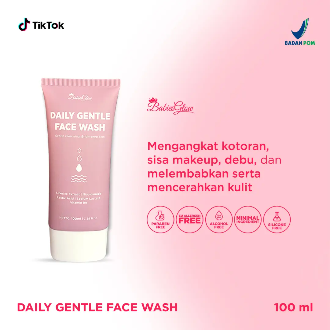 Babies Glow - NEW Daily Gentle Face Wash