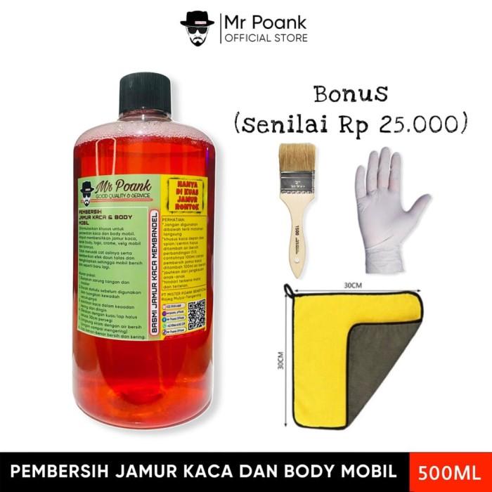 Terbaruu - Mr Poank Cairan Pembersih Jamur Kaca Dan Bodi Mobil Terbaik 0