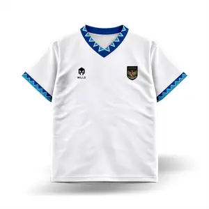 Jersey Bola Timnas Indonesia Away118 Full Printing Bahan Dryfit Milano Sport Gratis Desain Suka Hati