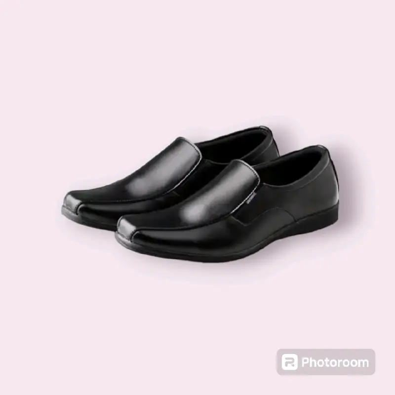 Sepatu Pantofel PriaFree Sandal Bustong - Gratis Kaos Kaki sepatu guru cowok 5