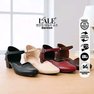 LALE Sepatu Heels Wanita Kerja Elegant Formal 3cm DANEEN