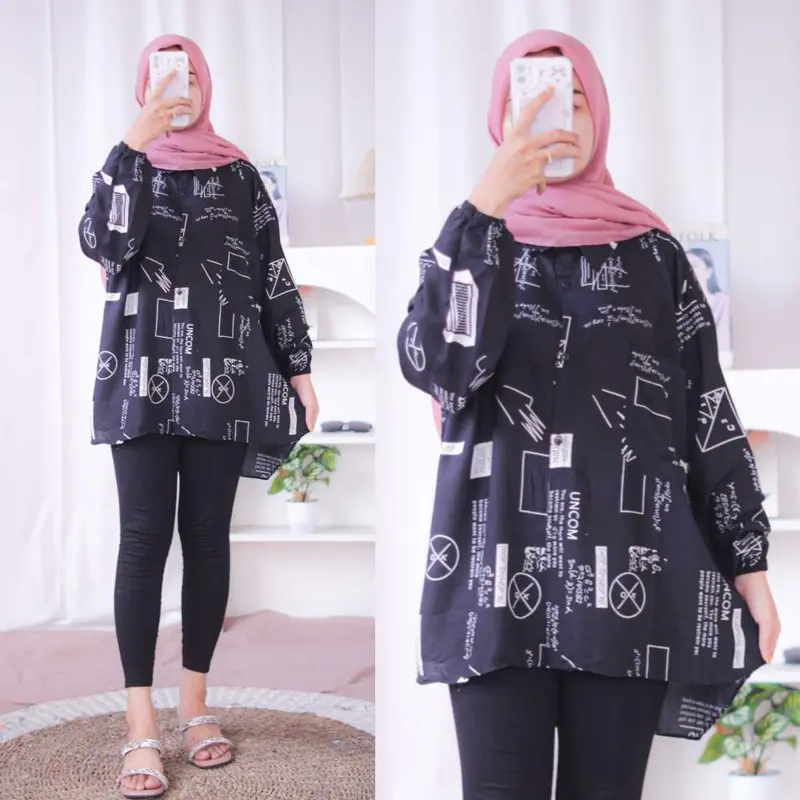 BLOUSE RAYON OVERSIZE | MUAT BB 45-75 KG 2