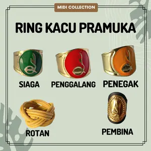 Ring Kacu Pramuka Putra Putri Terlengkap - Ring Hasduk Siaga Penggalang Penegak Pembina