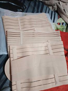 Product Review of sabuk pendukung kehamilan Korset Gurita 3IN1 Pasca Melahirkan Keraton - 1 SET, Bungkus 3PCS, Stagen Korset Pelangsing Perut Buncit, Sabuk Ibu Hamil Full Body Belt, Size L - BB 51-68 kg Wanita bersalin nude from o**a 0