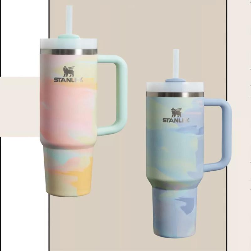 STANLEY cup Tumbler THE QUENCHER H2.0 40oz 1200ml bình giữ nhiệt bình nước giữ nhiệt ly giữ nhiệt ly nước giữ nhiệt binh nuoc giữ nhiệt coffee cup inox cốc giữ nhiệt có ống hút mang đi học cute ca giữ nhiệt cao cấp tốt chính hãng bình thermos bình cafe