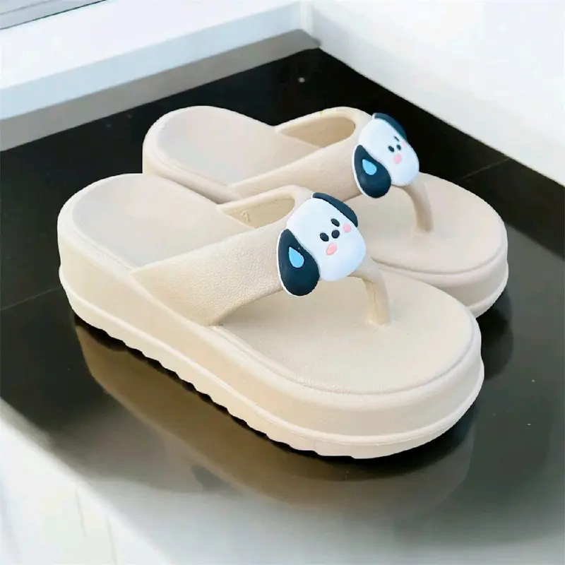 Dép Tông Kẹp Đế Độn Cao 6,5 cm Thời Trang Nữ 8
