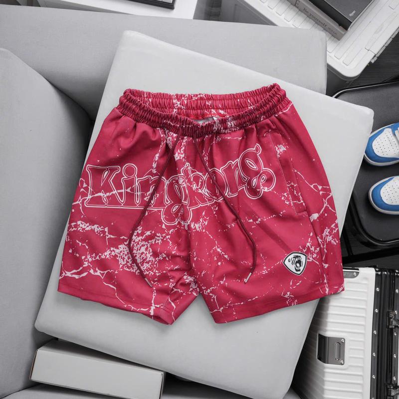 Quần Short KingKong Poly Loang Màu Thể Thao - Local Brand TB KINGKONG SPORT WEAR