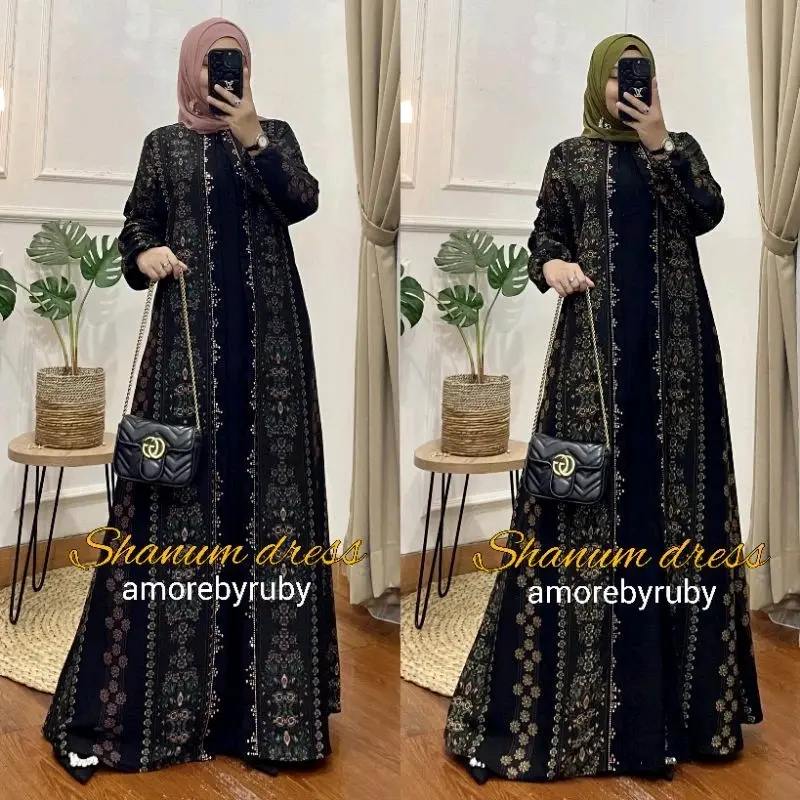 Gamis Amore rubyyabaya hitammm