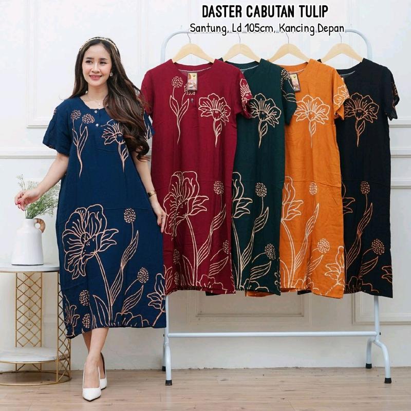 daster cabut bahan santung/ rayon | ld 105 cm 5