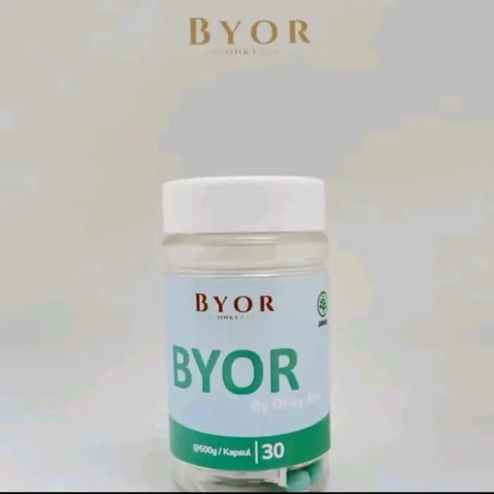 (PAKET 2 BOTOL ) BYOR isi 30 Kapsul | Suplemen Kesehatan 1