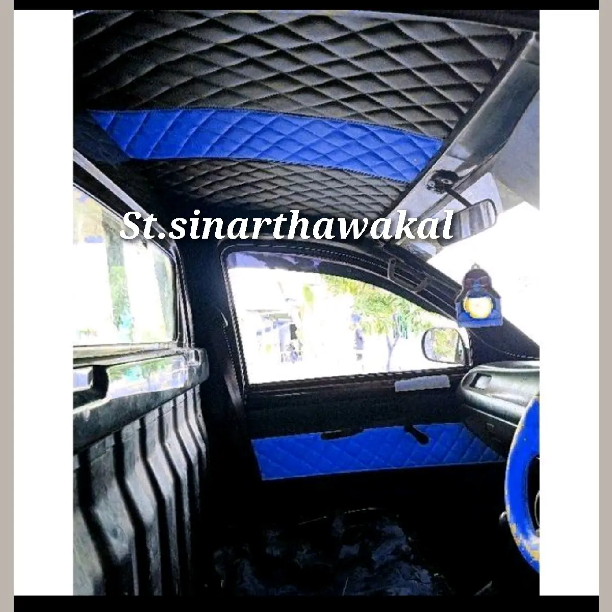 Lapisan Atap plapon mobil pickup dan truck ( model garis 1 ) Car Bus