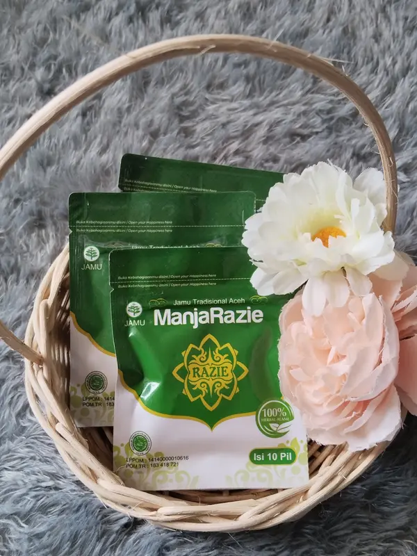 ManjaRazie Starter Pack 10 butir - starter pack hygiene kewanitaan Alami Bpom HALAL 1