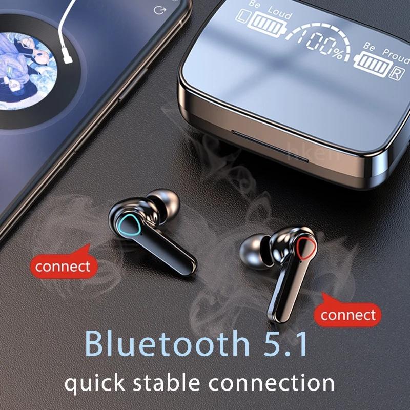 Tai nghe Bluetooth không dây đa chức năng M19, mã nóng mới cho mọi mẫu 2