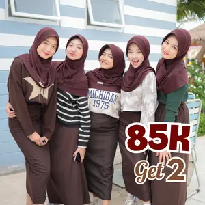 Tiebymin - Fay Bergo Spandek Sporty Ukuran L Jilbab Nyaman