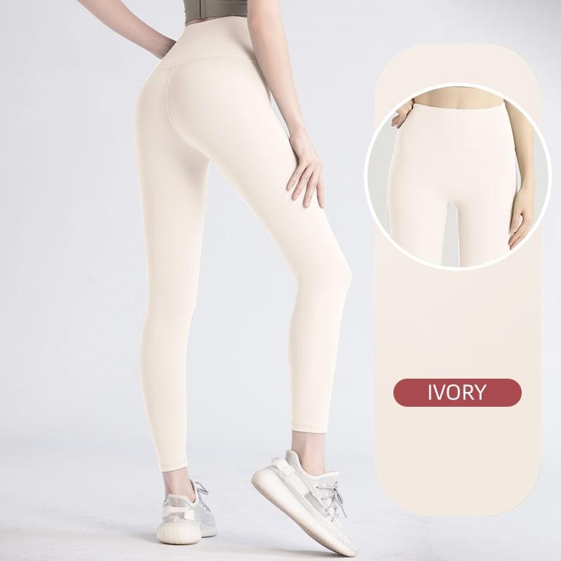 Quần Yoga Cho Nữ, Không Có Đường Xấu Hổ, Ôm Sát, Eo Cao, Kiểm Soát Bụng, Quần Legging Tập Cho Phòng Tập Thể Dục, Chạy Bộ, Đạp Xe 0
