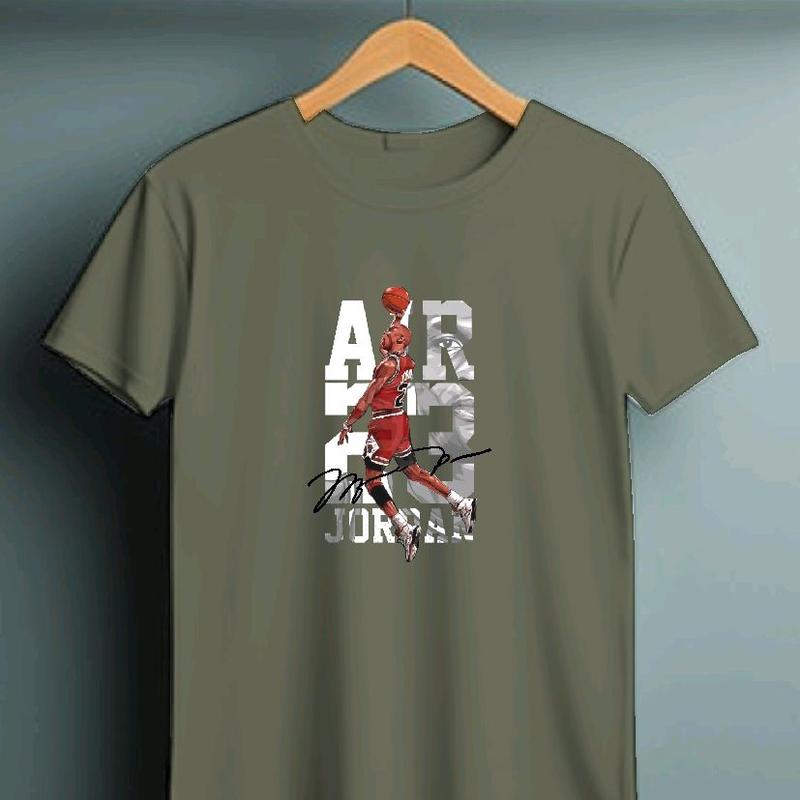 Kaos Cowok Lengan Pendek - Print Sablon DTF - GAMBAR AIR JORDANE - Oblong pria - Kaos Distro - Tshirt - Baju Atasan Digital Lembut Nyaman 6