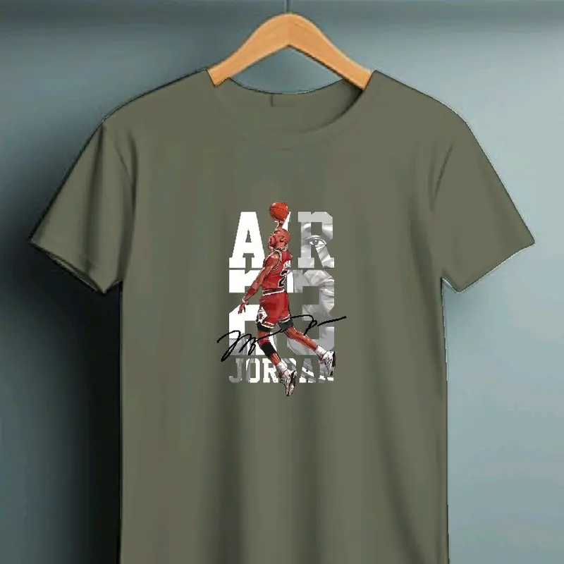 Kaos Cowok Lengan Pendek - Print Sablon DTF - GAMBAR AIR JORDANE - Oblong pria - Kaos Distro - Tshirt - Baju Atasan Digital Lembut Nyaman 6