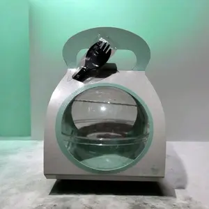 MIKA BOLA DUDUK - WADAH SALAD SNACK  - TOPLES DESSERT BOWL ROUND BALL CUP PUDING 500 ML / HAMPER MAKANAN