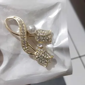 [COD] OFM C1325 Bros Cantik Aksesoris Jilbab Motif Bunga Tulip Serbaguna