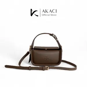 Hand bag wanita ALEXI Akaci 10-8368 Bahan Sintetis 1 ruang Terbaru mewah ibu sling bag simpel polos mewah kekinian murah tas cewek lucu