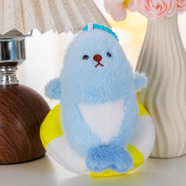 Product Introduction of Mặt Dây Chuyền Con Dấu Xanh, Mặt Dây Chuyền Túi Dễ Thương, Có Thể Dùng Làm Mặt Dây Chuyền Móc Chìa Khóa 18