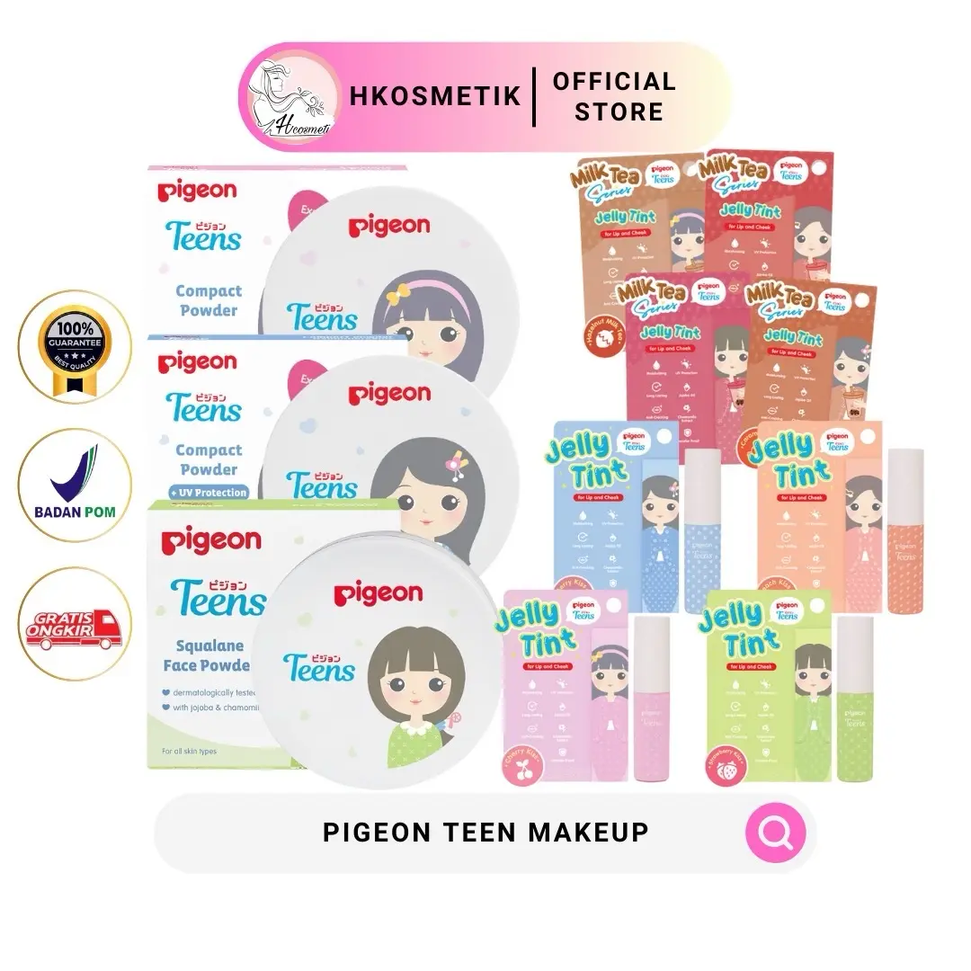 Pigeon Teens Powder Series - ￼Pigeon Teens Powder Series, Liptint Series