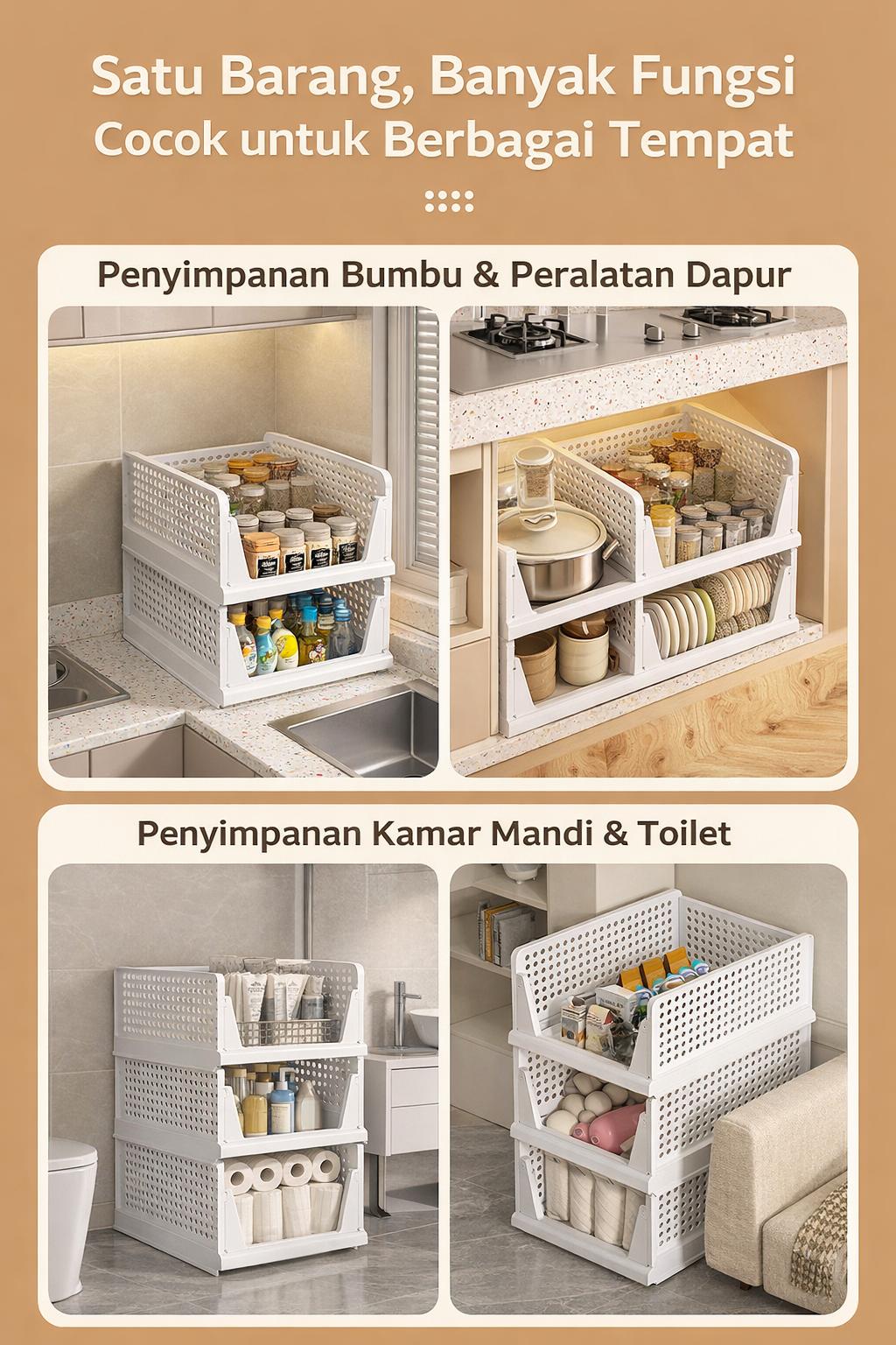 Rak Penyimpanan Plastik Tebal & Diperbesar | Model Laci Bertingkat | Sekat Berlapis | Multifungsi untuk Berbagai Kebutuhan Rak Penyimpanan Plastik Tebal & Diperbesar | Model Laci Bertingkat | Sekat Berlapis | Multifungsi untuk Berbagai Kebutuhan