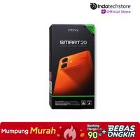 Gambar [ Pickup dan Kurir Toko ] Infinix Smart 20 4/128 4/64 GB Garansi Resmi - 4/64GB Black, Non Bundling - 4/64GB Black dari Indotechstore Kota Administrasi Jakarta Pusat 1 Tokopedia