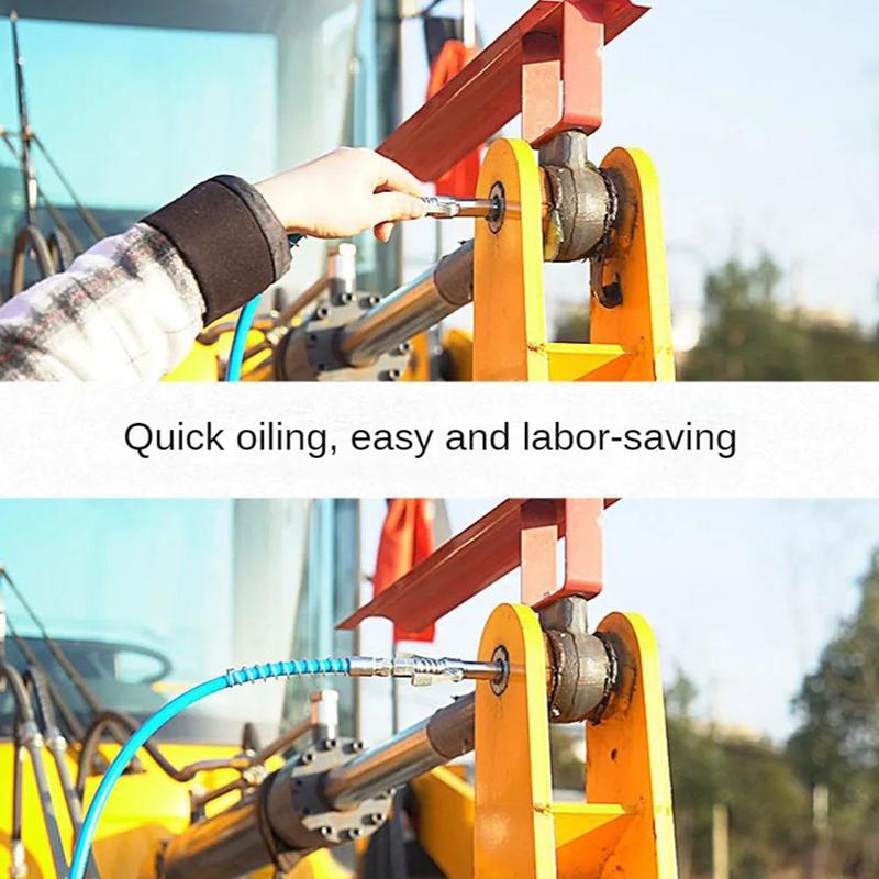 Product Introduction of Heavy-Duty Quick Release Grease Nozzle Locking 9CM Coupler Two Press Easy To Push Accessories Car Grease Nozzle 26