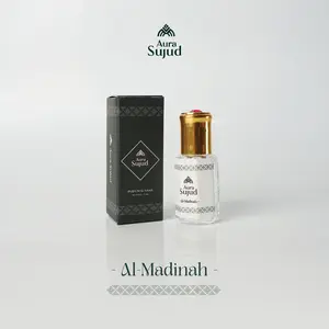 Minyak Wangi Al-Madinah by Aura Sujud Original 100% Parfum Sunnah Arab Non Alkohol Box