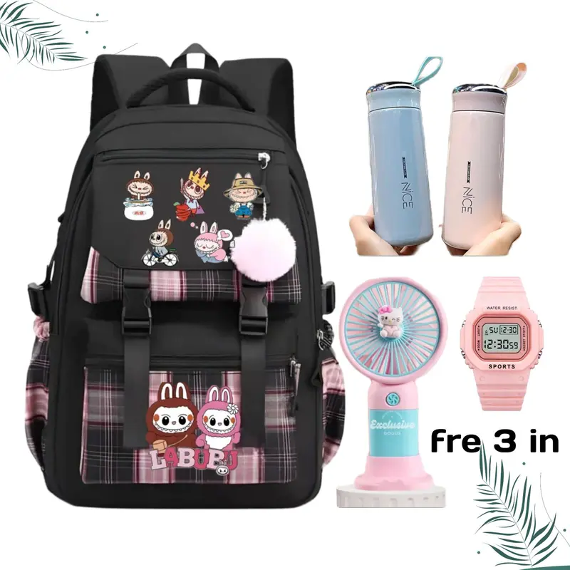 Tas Sekolah Anak Perempuan Labubu Terbaru 2024 Bisa COD - Fashion 5