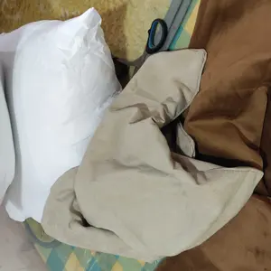 Bantal Sofa Suede 40x40 KUSSHON Premium Termasuk Isi & Sarung Bahan Lembut dan Fluffy untuk Kesejukan Tidur