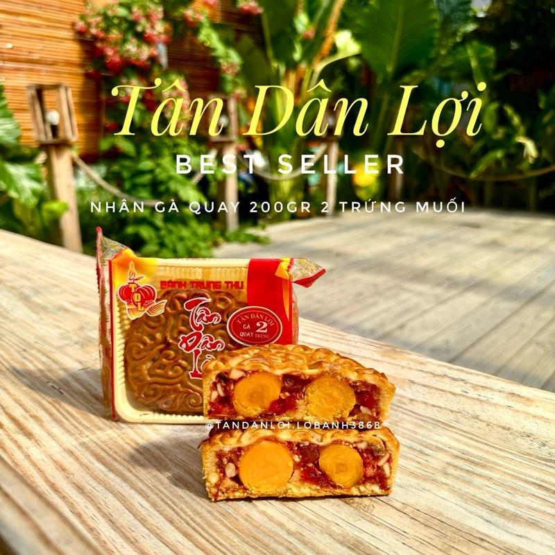 Bánh trung thu gà quay 2 trứng 200g Tân Dân Lợi Cake