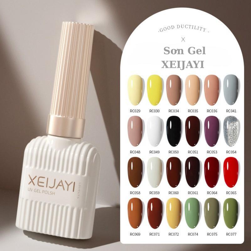 Sơn móng tay dạng Gel, XEIJAYI, Không chì, Siêu bóng, Nhiều màu 0
