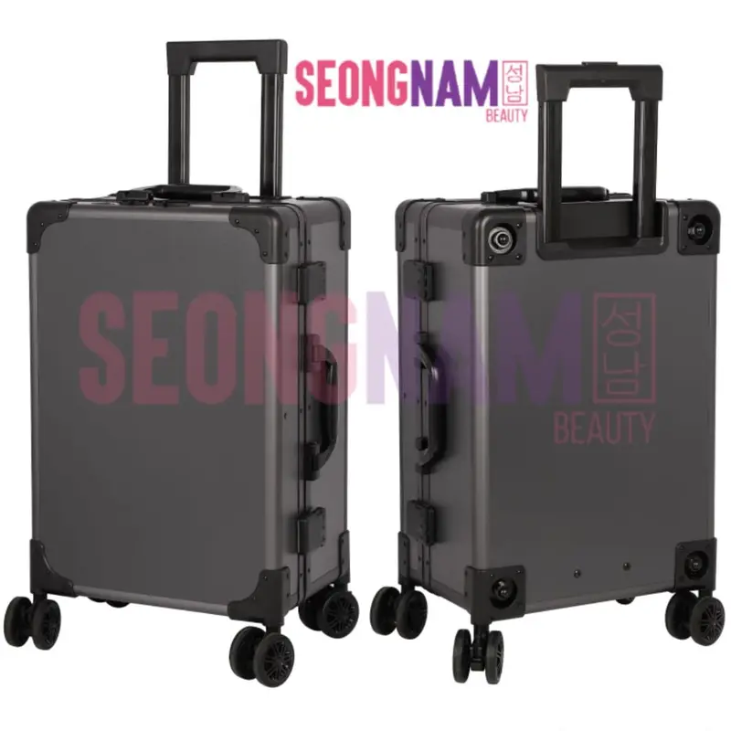 BRAND NEW Seongnam Makeup Case / Koper Makeup Touchscreen dengan 8 lampu LED Touchscreen , bluetooth, speaker, dan kaki meja 1