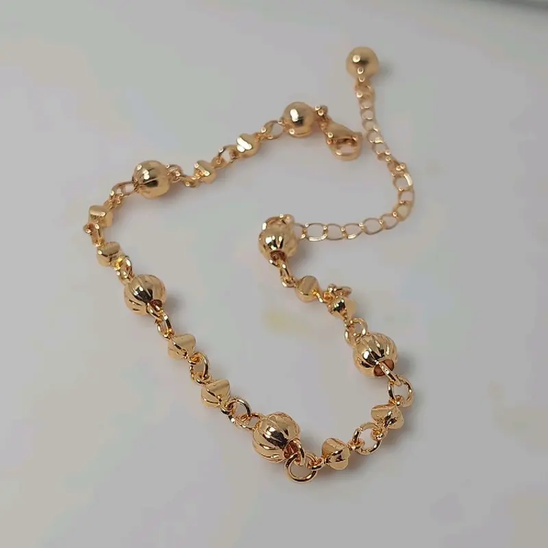 Gelang Rantai Wanita Fashion Biji Ketumbar Model Terbaru - Brand Name Perhiasan Bracelets 3