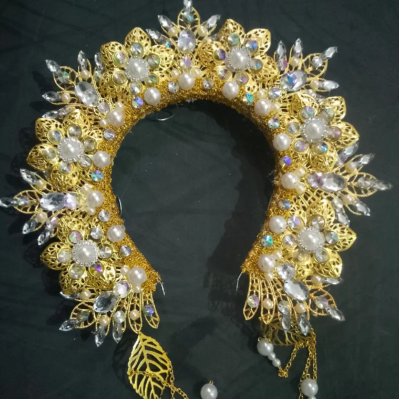 Aksesoris Sunting Merak Adat Modern untuk Tari dan Pengantin/sunting merak Bunga besar/sunting merak love 7