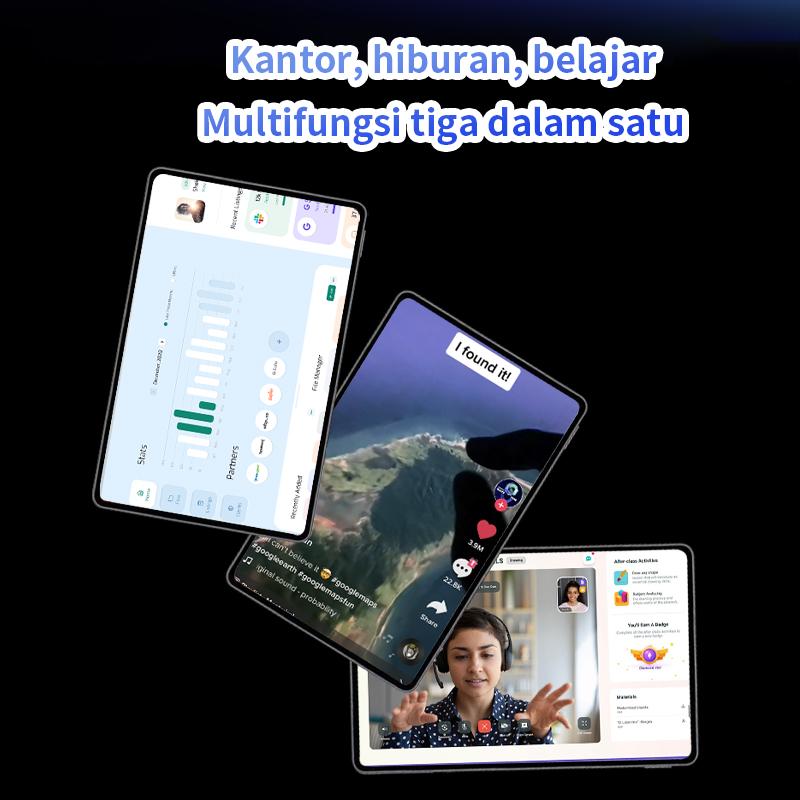 Cheap but Powerful! X95 2026 Gaming Tablet | 4K Ultra High Definition, 16GB+1TB, Full 5G Support - Perfect for Gaming and Business Tasks murah smart berry tab kid 1 jutaan i padmini