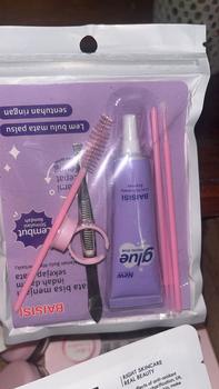 Product Review of BAISISI Bulu Mata Palsu Individual Lashes A11 Super Natural Segmentasi | Eyelash Extension | Douyin Lashes | Eye Make Up from z**n 1