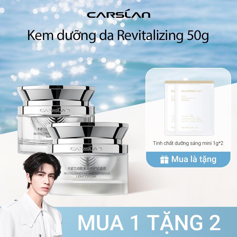  【Skincare Kem dưỡng light cream REVITALIZING Khối lượng tịnh ,Giảm 8 loại nếp nhăn Cân bằng dầu và nước,Ổn định đáy da nâng đỡ collagen 50g+ Free Gifts serum dưỡng sáng da 1g*2 