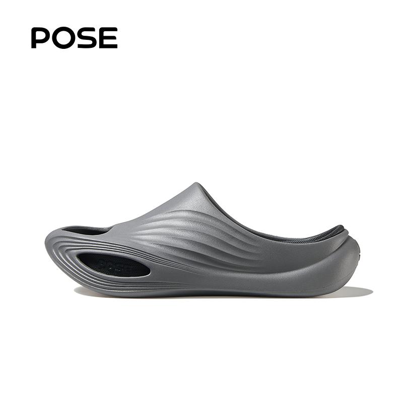 【Dép thư giãn 【Up to size 47 POSE relax-air  Đế Bằng DéP lốp thoải  sốc đế dày ngoài trời nam nữ nam nữ giải trí dành cho cặp đôi dễ phối đồ dễ phối đồ dễ thương và đẹp trai nhiều màu mới về P1257306 Shoes GiàY