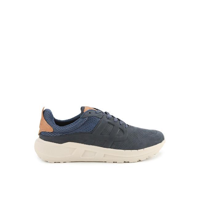 Gambar Hush Puppies Sneakers Pria Seventy8 Lthr Runner Navy Blue Nubuck - 40 dari Hush Puppies Official Store Kota Tangerang Tokopedia